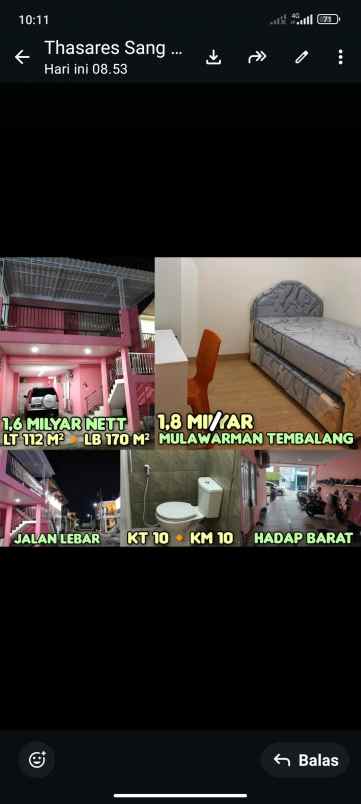 dijual kost di mulawarman tembalang semarang
