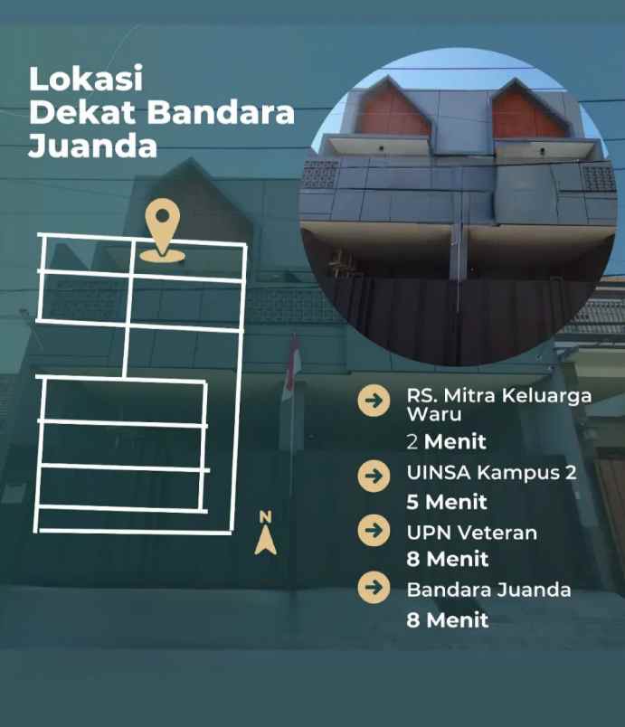 dijual kost jalan pondok tjandra indah