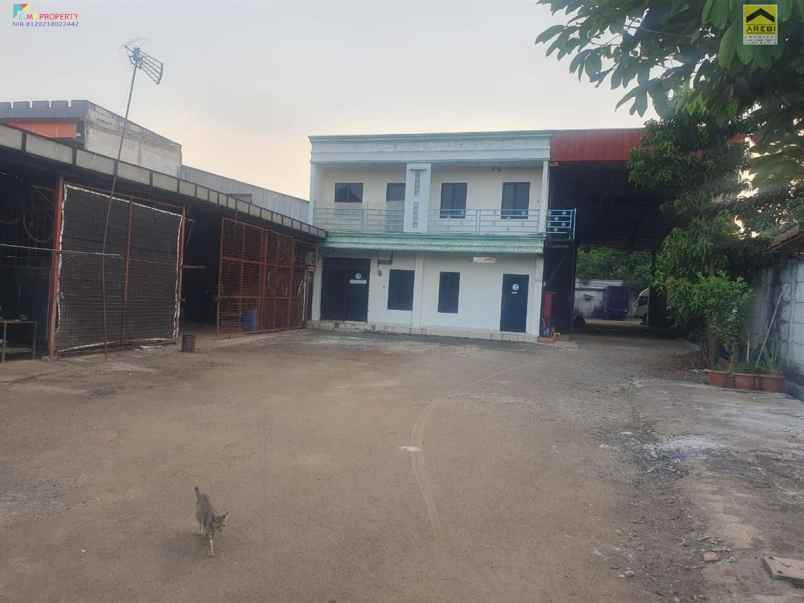 dijual ruko gudang kantor bantar gebang bekasi jawa