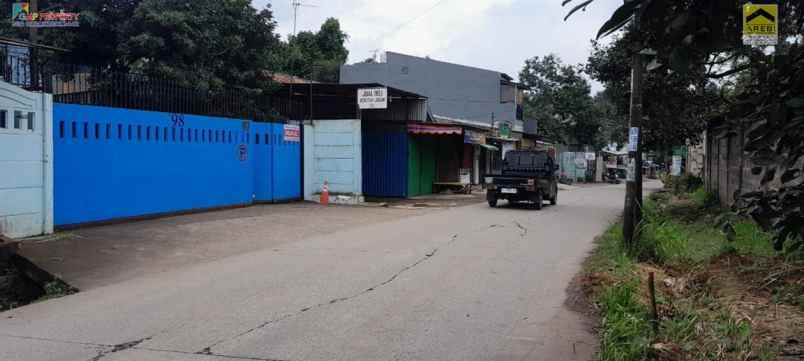 dijual ruko gudang kantor bantar gebang bekasi jawa