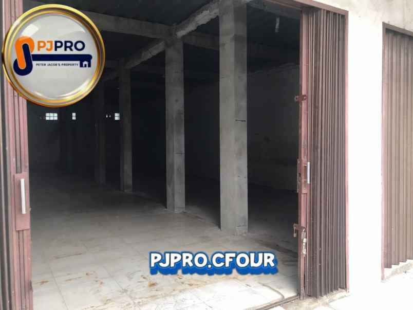 dijual ruko gudang kantor jalan raya bekasi cakung barat