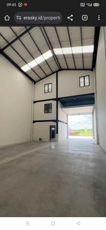 dijual ruko gudang kantor jl halim perdana kusuma