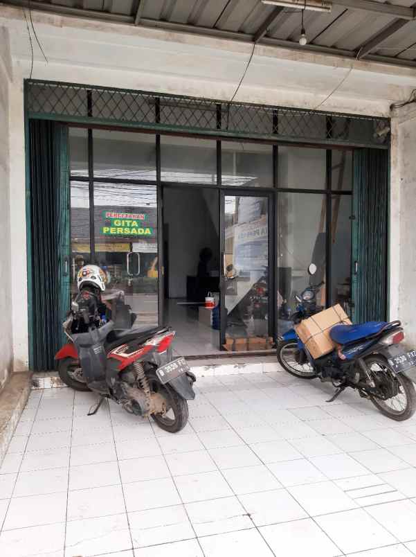 dijual ruko gudang kantor jl teuku umar tambun