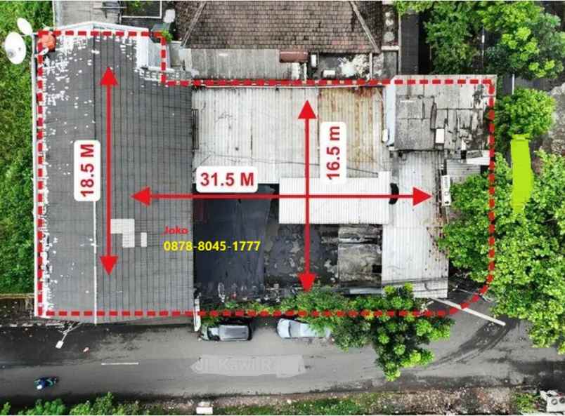 dijual ruko gudang kantor kuningan
