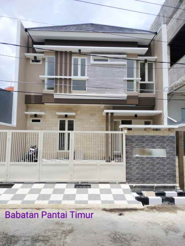 dijual rumah babatan pantai timur surabaya