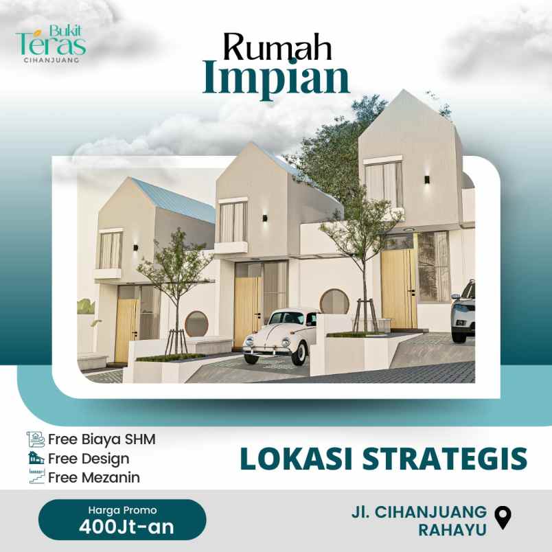dijual rumah cihanjuang rahayu