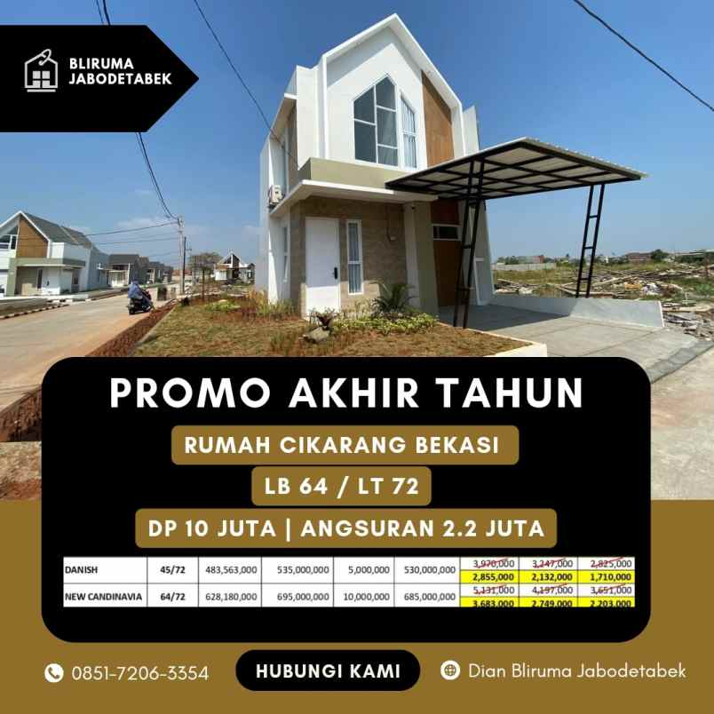 dijual rumah cikarang bekasi