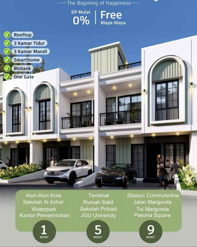 dijual rumah cilodong depok