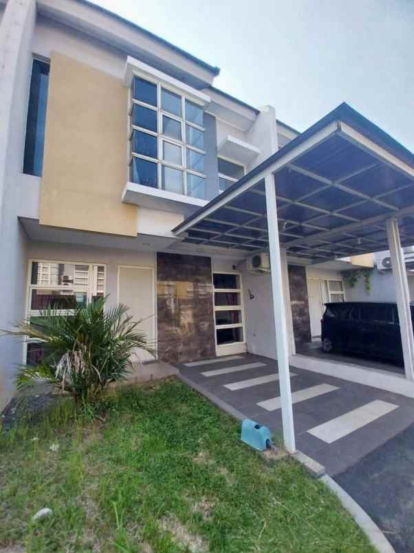 dijual rumah cluster monte farella