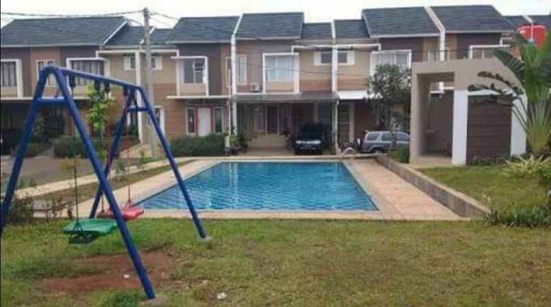 dijual rumah cluster new serpong estate