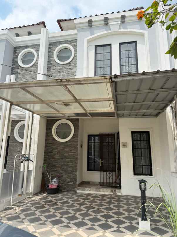 dijual rumah cluster sevilla jababeka