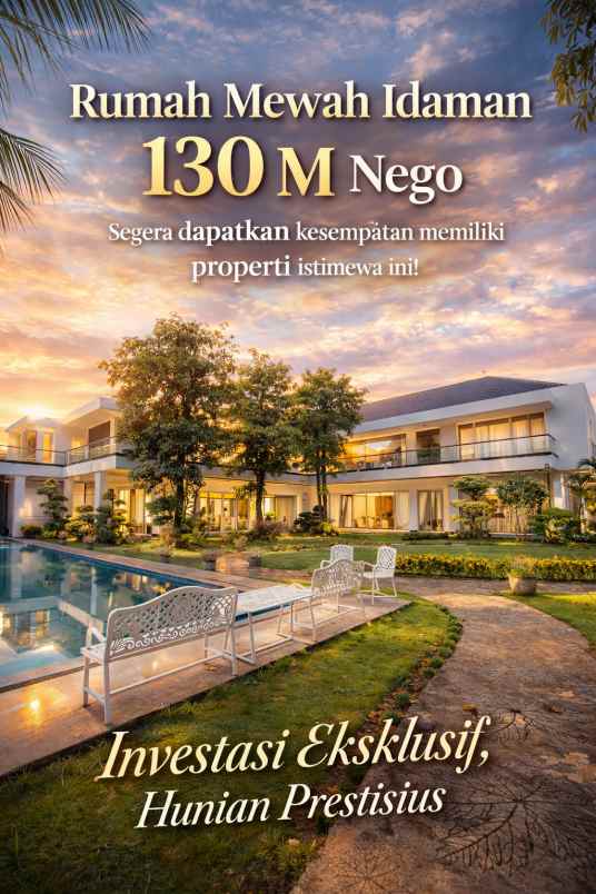 dijual rumah imperial golf pakuwon indah