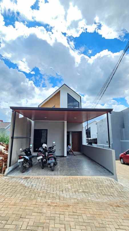 dijual rumah jalan gardu rangkapan jaya