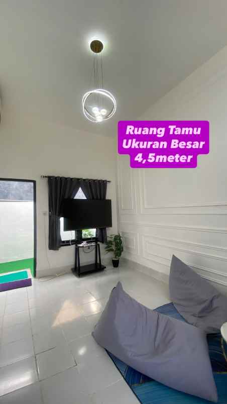 dijual rumah jalan raya megu cisoka