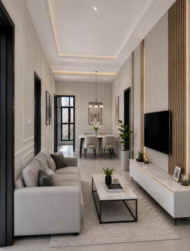 dijual rumah jalan raya megu cisoka