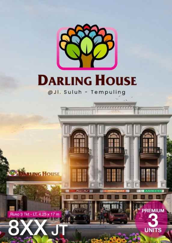 dijual rumah jalan suluh tempuling