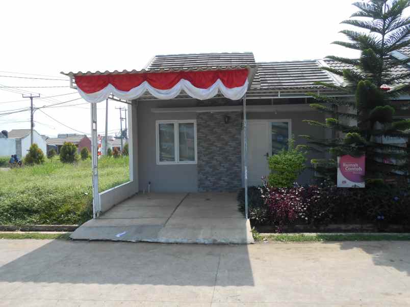 dijual rumah jalan transyogie jonggol