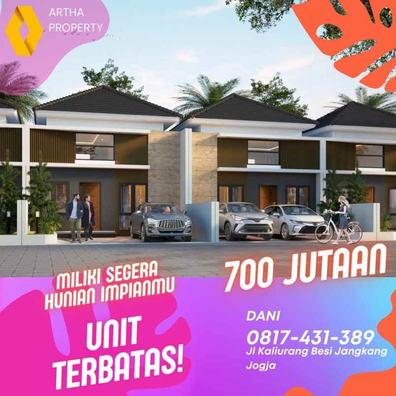 dijual rumah jl besi jangkang kaliurang