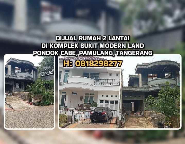 dijual rumah jl bukit utara v blok b8
