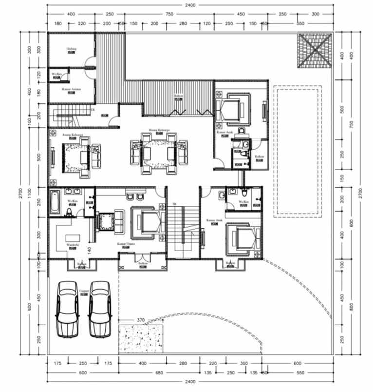 dijual rumah jl jatipadang raya jakarta