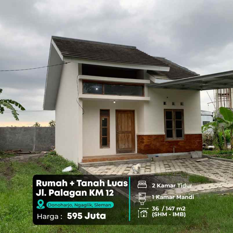dijual rumah jl palagan km 12