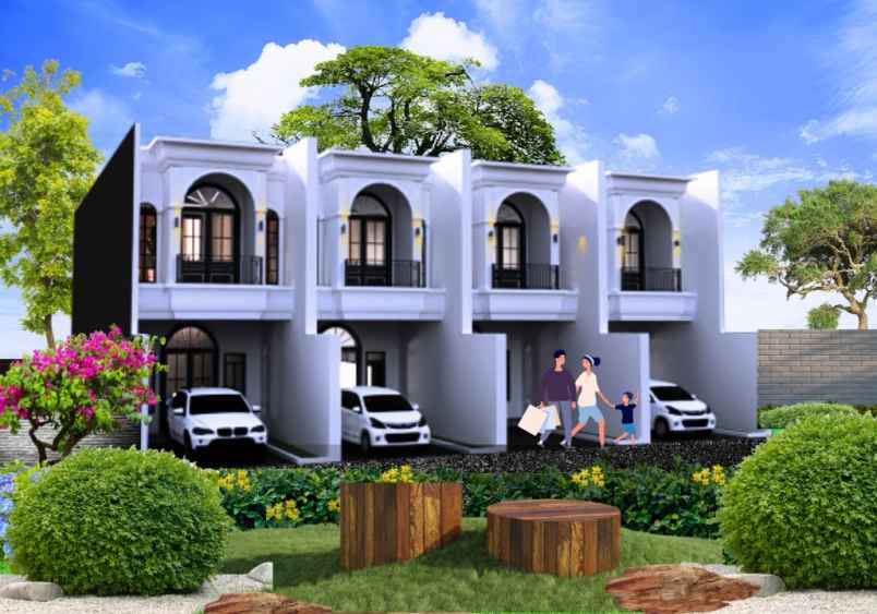 dijual rumah jl pondok gede