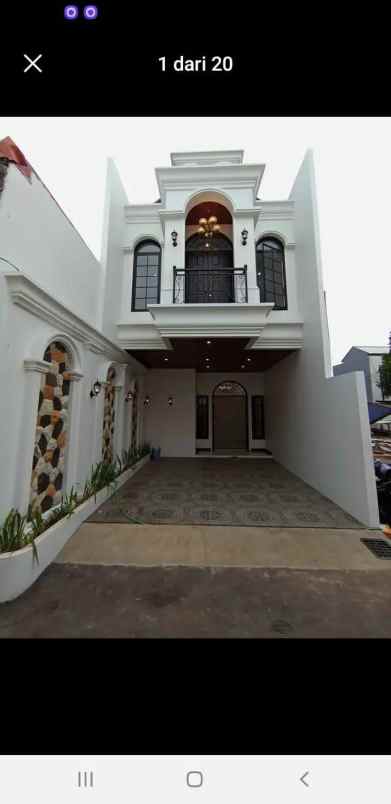 dijual rumah jl pondok gede