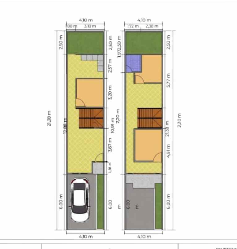 dijual rumah jl pondok gede
