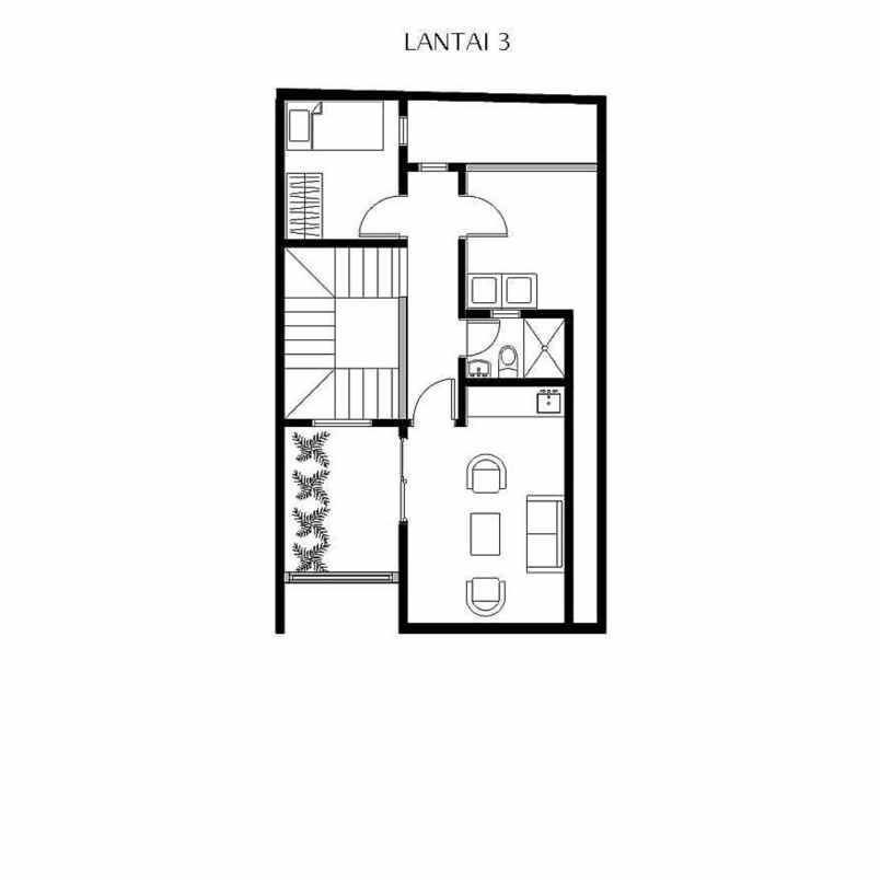 dijual rumah jl sadar jagakarsa jakarta