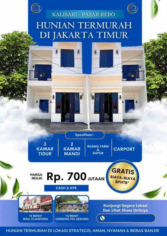 dijual rumah kalisari