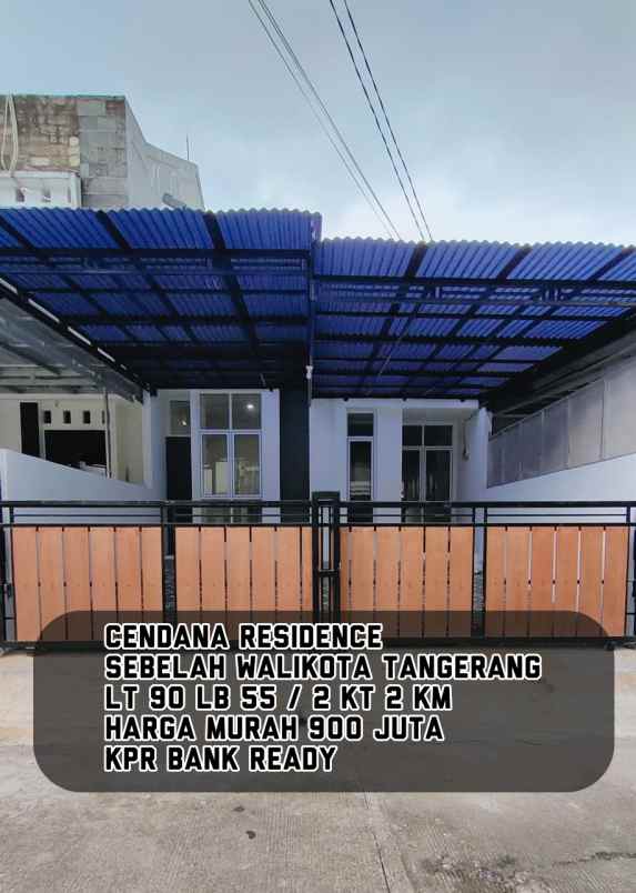 dijual rumah komplek cendana residence