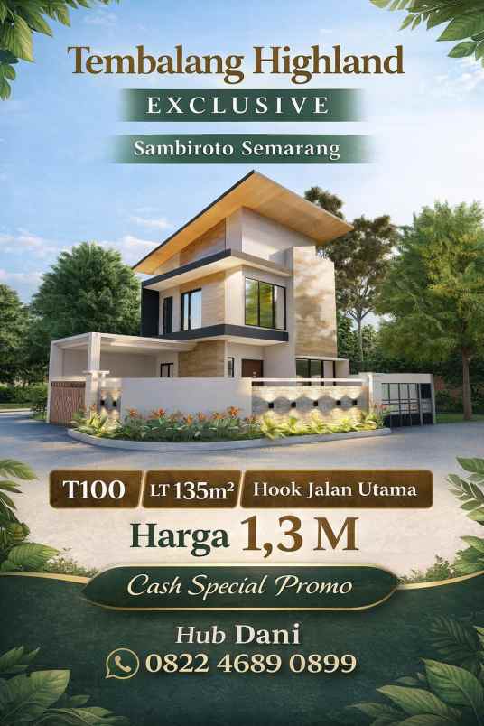 dijual rumah mangunharjo