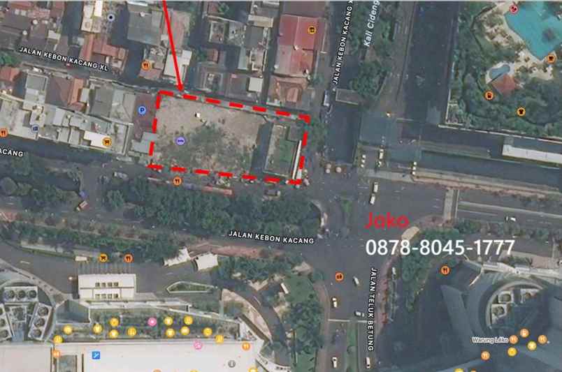 dijual rumah pejompongan
