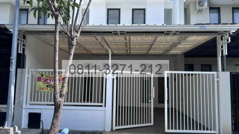 dijual rumah perumahan pondok tjandra