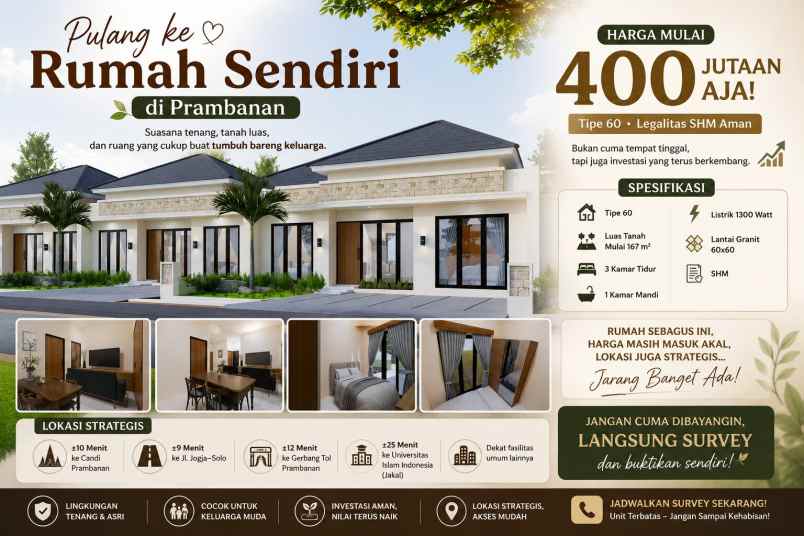 dijual rumah perumahan tanjungsari