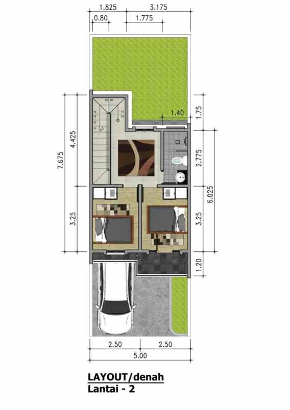 dijual rumah pondok benda