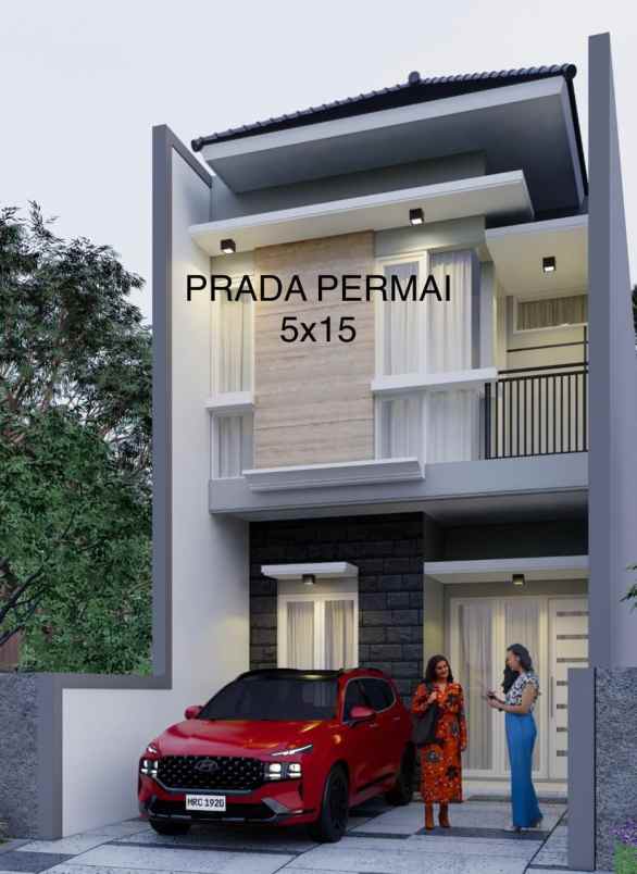 dijual rumah prada permai