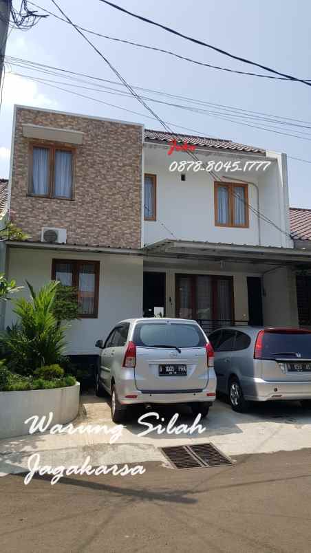 dijual rumah warung silah