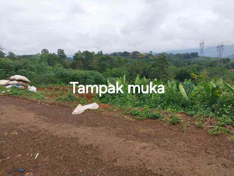 dijual tanah blok camara cigendel
