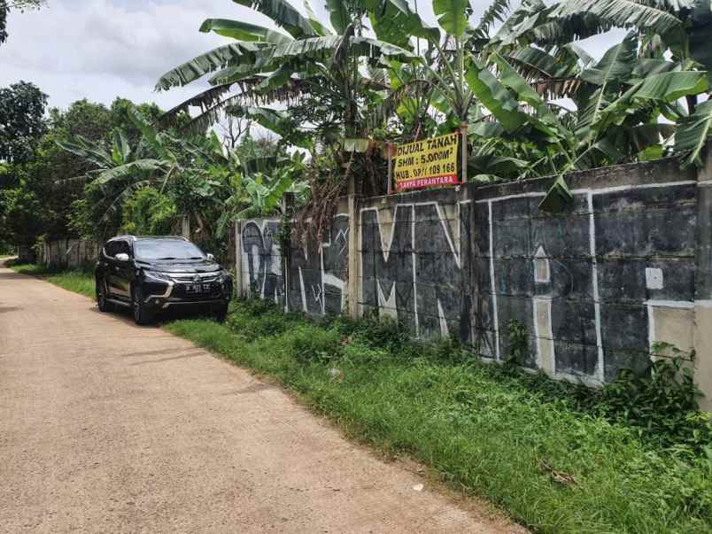 dijual tanah curug gunung sindur bogor