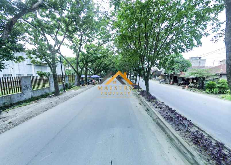 dijual tanah dan gudang jalan bunga raya asam kumbang