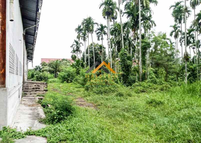 dijual tanah dan gudang jalan bunga raya asam kumbang