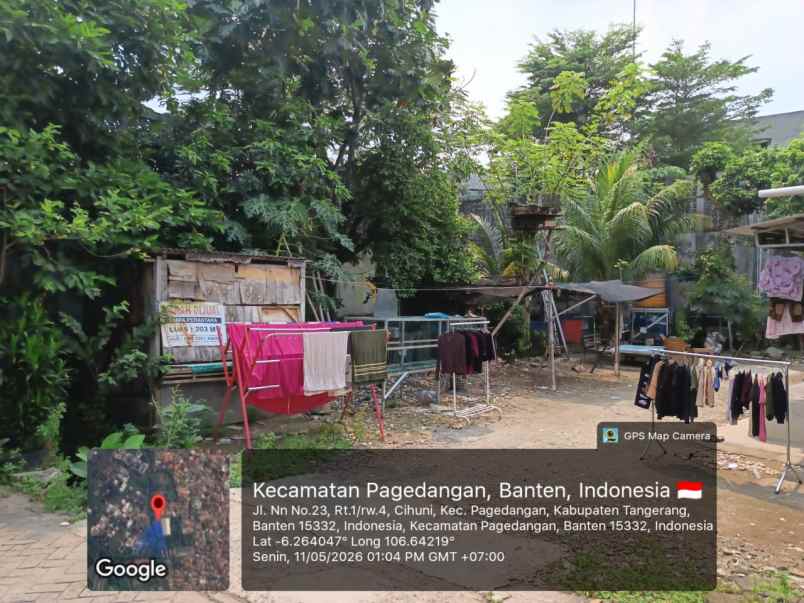 dijual tanah desa cihuni kecamatan