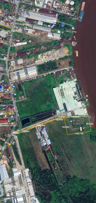 dijual tanah jalan adi sucipto kubu