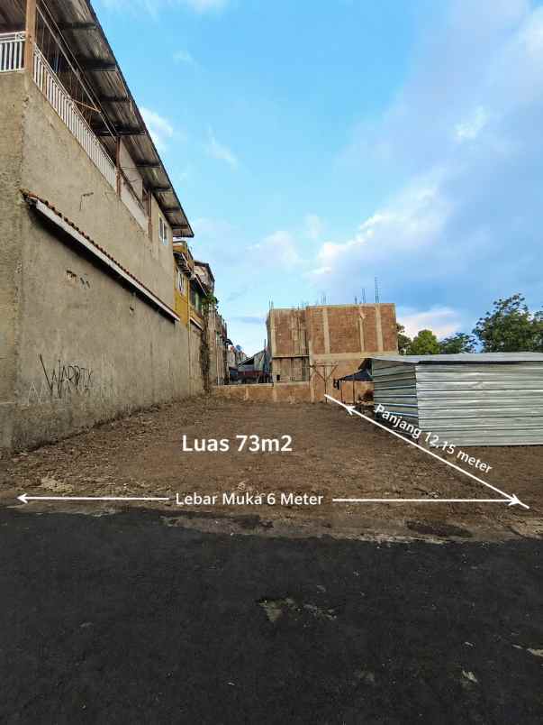dijual tanah jalan bsj raya sindang