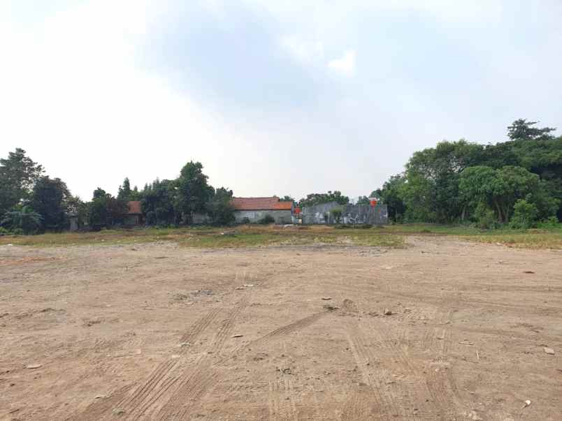 dijual tanah jalan raya serang