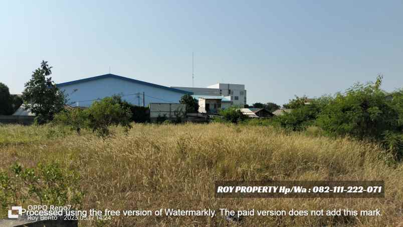 dijual tanah jl marunda makmur