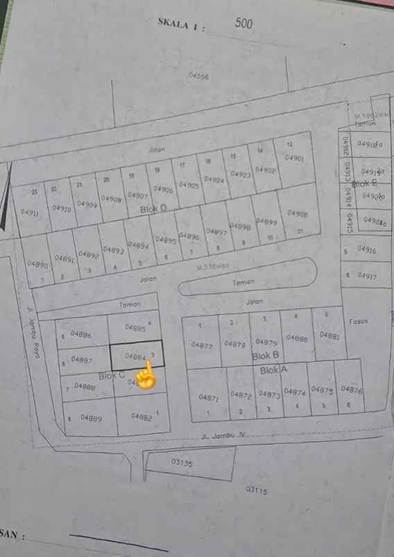 dijual tanah jl pulo mangga limo depok