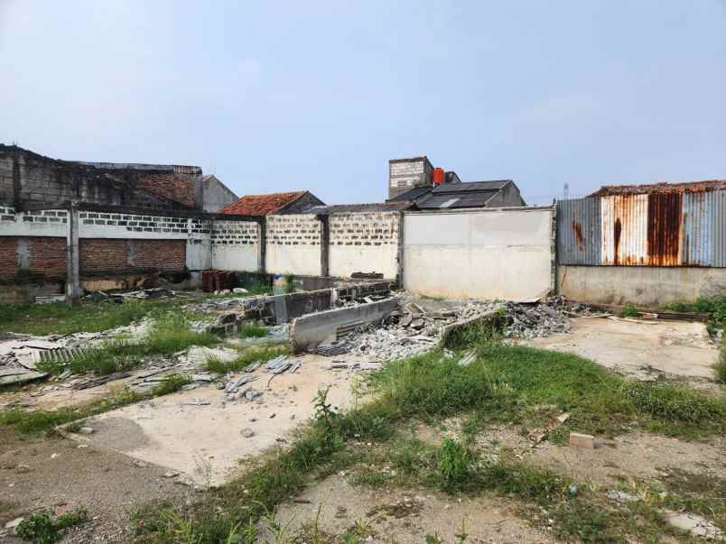 dijual tanah jl raden patah parung