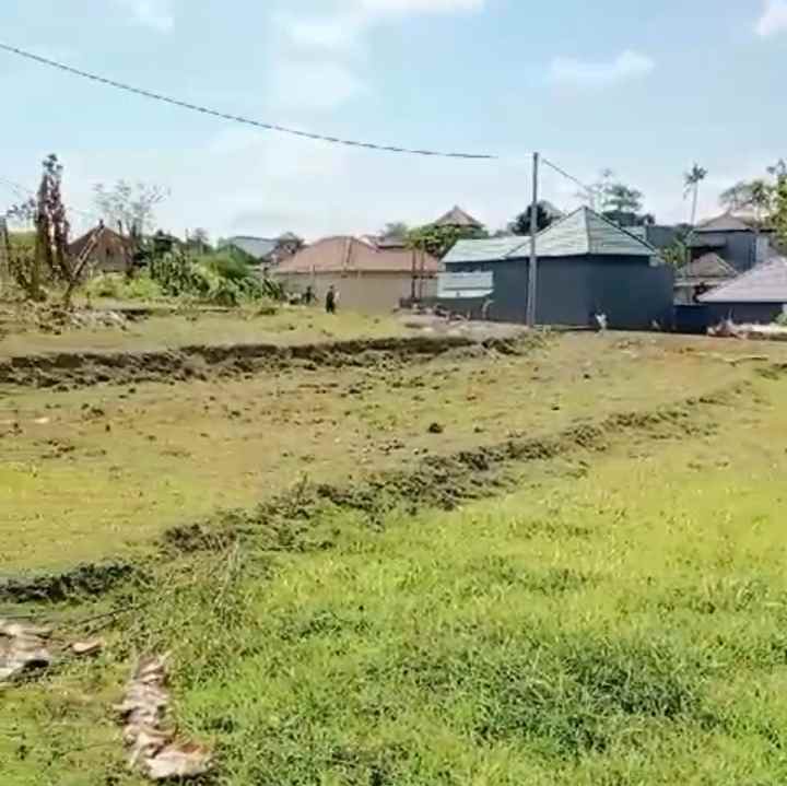 dijual tanah jln panji kebo iwo utara iii